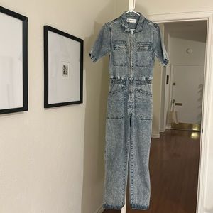 LF Markey Acid Wash Boiler Suit